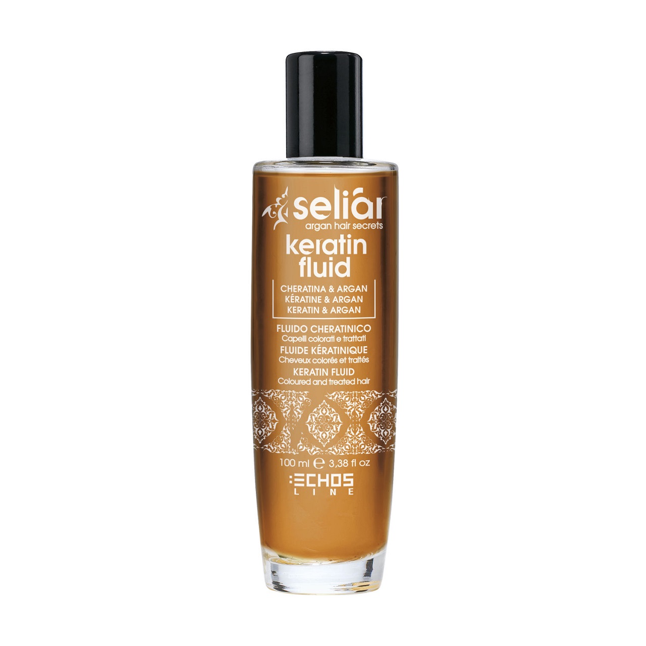 سرم فلوئید اچ اس لاین مدل echos keratin fluid حجم 100 میلی لیتر