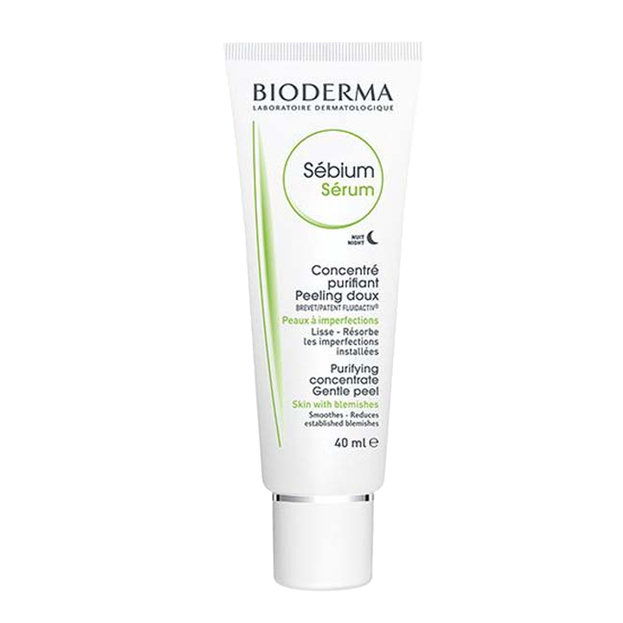 سرم لایه بردار بایودرما مدل serum sebium حجم 40 میلی لیتر