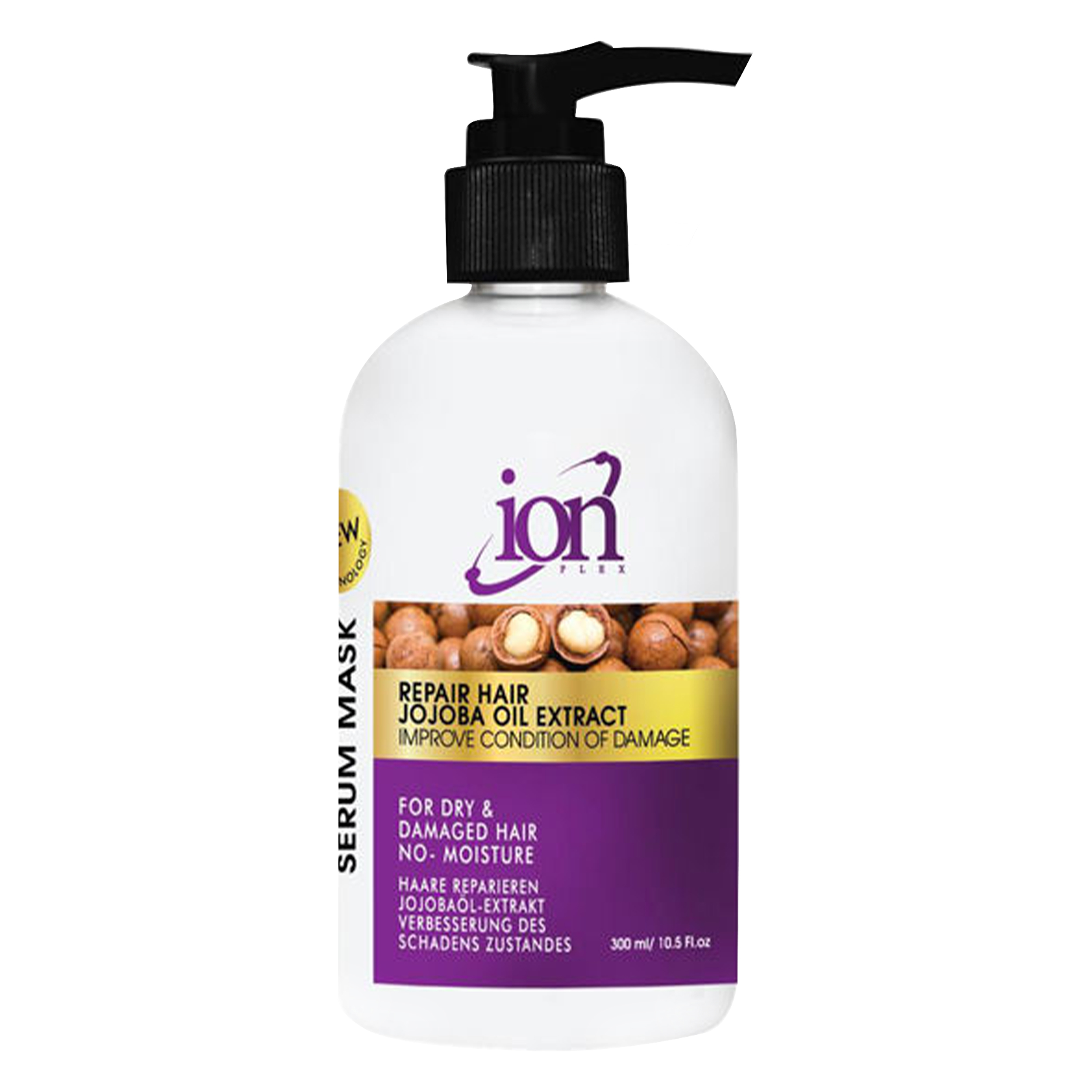 سرم ماسک مو آیون مدل macadamia jojoba حجم 300 میلی لیتر