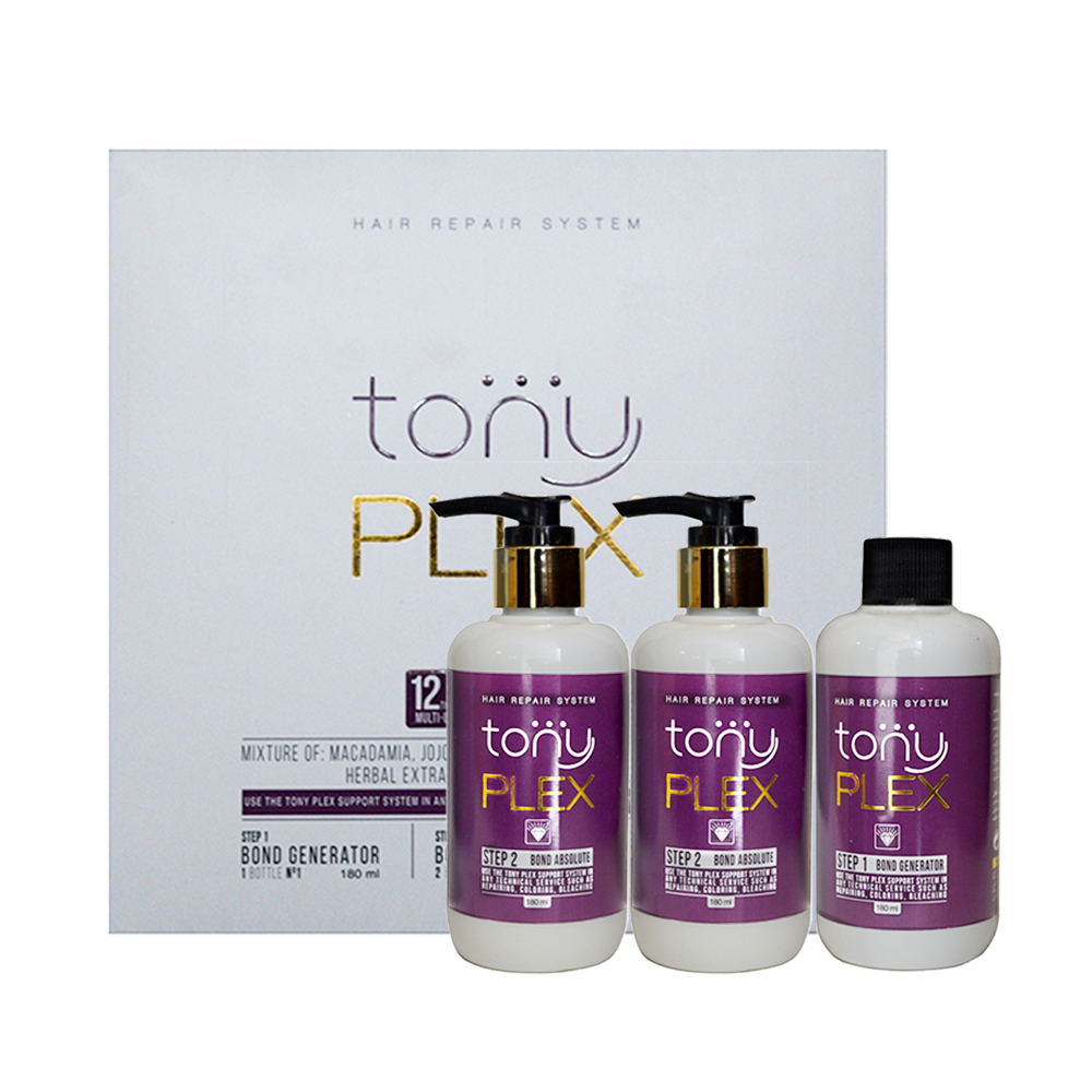 سرم مو تونی مدل hair repair system حجم 180 میلی لیتر بسته 3 عددی