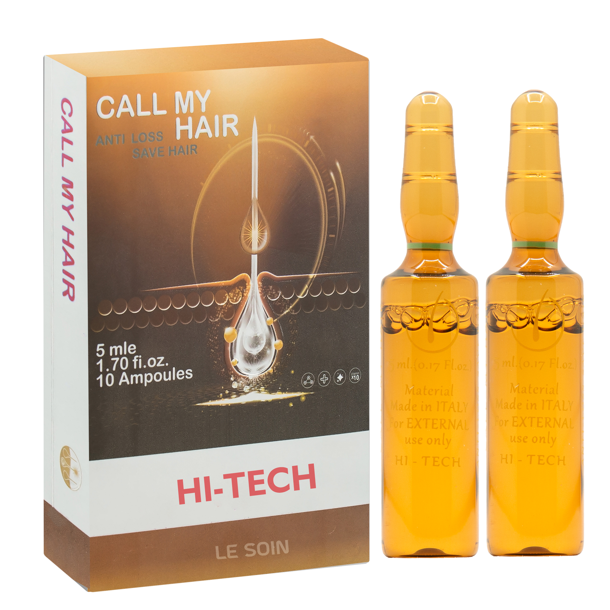 سرم مو لوسوئن مدل call my hair حجم 5 میلی لیتر بسته 2 عددی