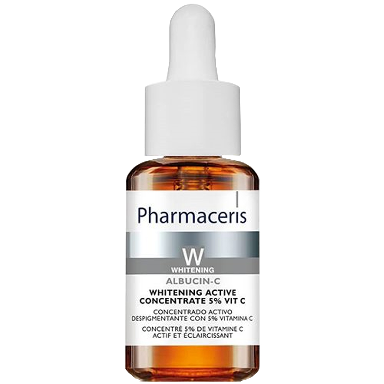 سرم ویتامین c روشن کننده و جوان کننده فارماسریز مدل albucin vitamin cَ حجم 30 میلی لیتر