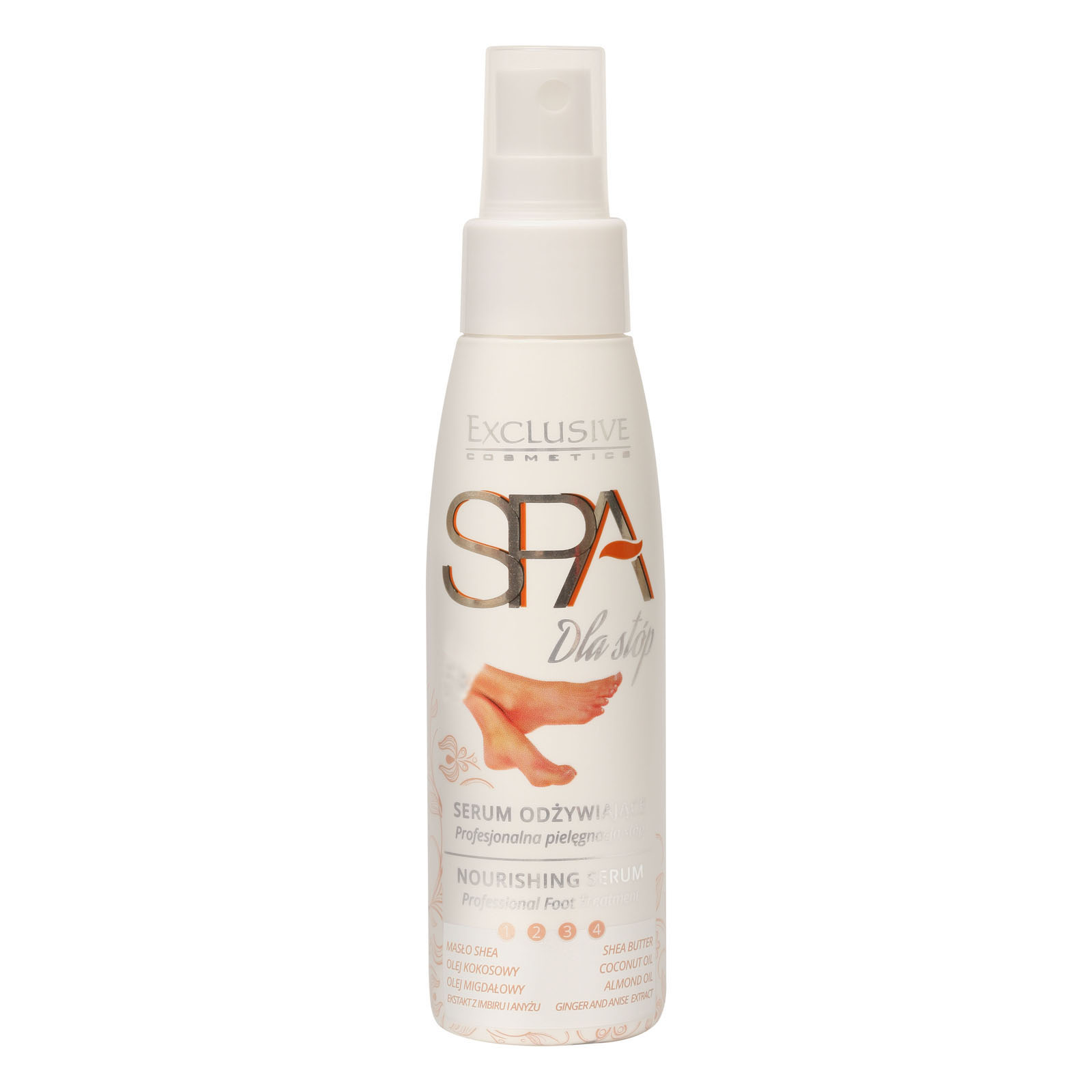 سرم پا اکسکلوسیو مدل spa nourishing serum حجم 100 میلی لیتر