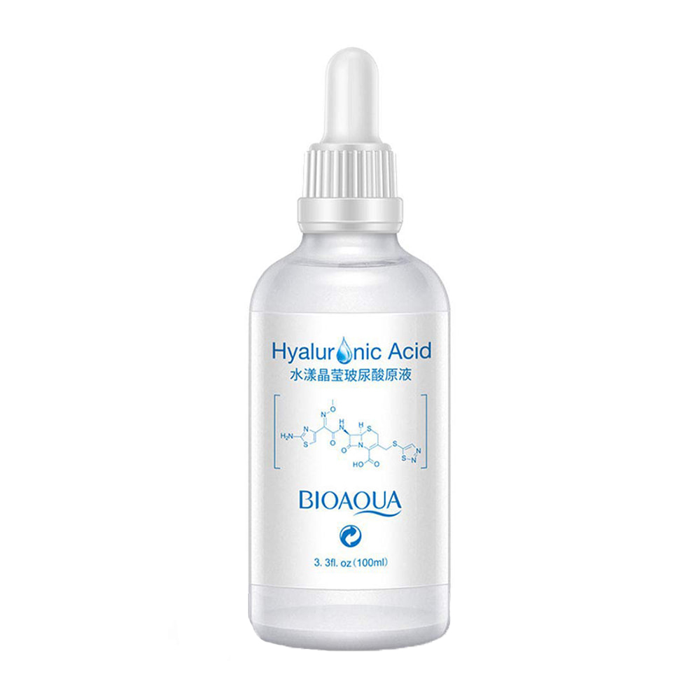 سرم پوست بایو آکوا مدل hyaluronic acid حجم 100 میلی لیتر