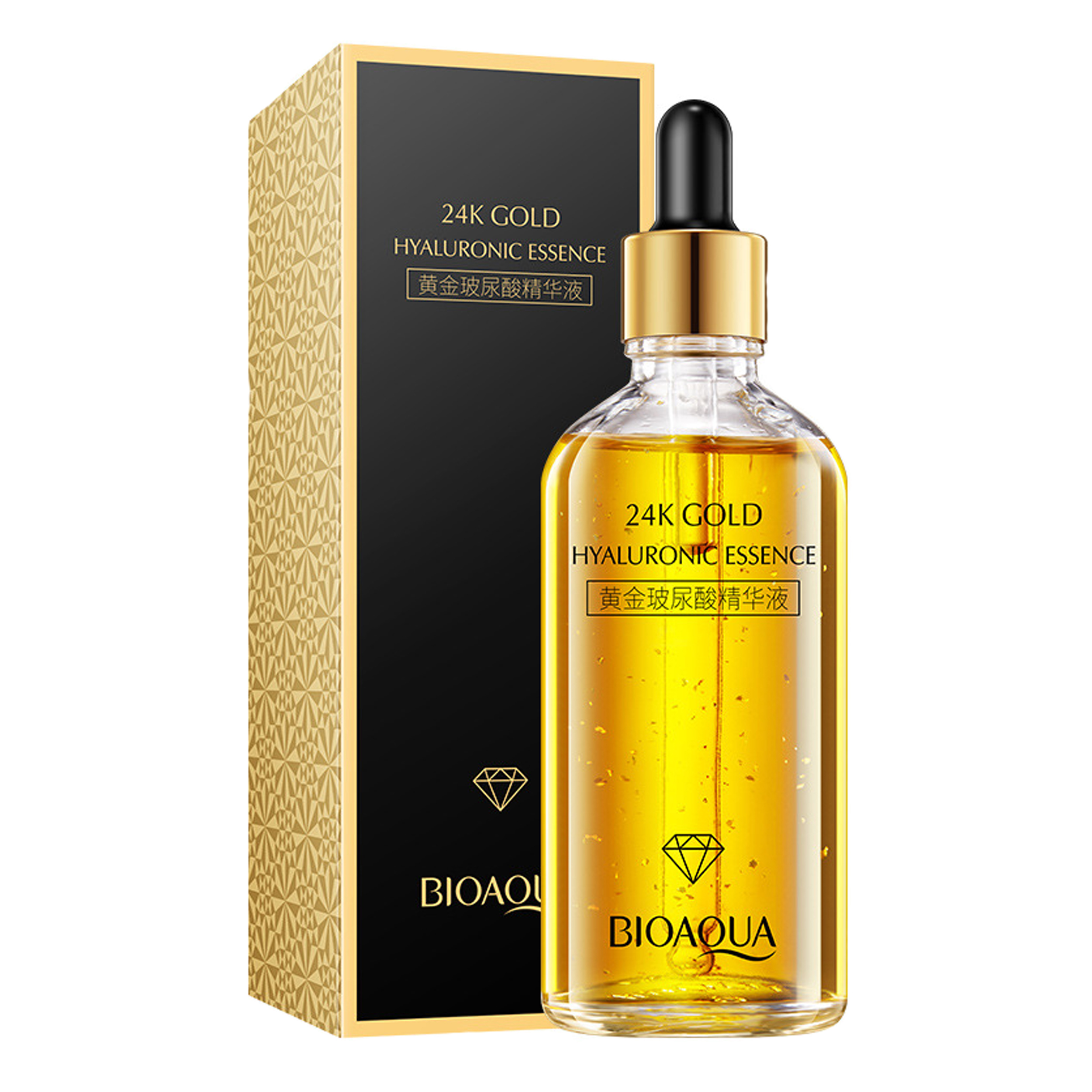 سرم پوست بایو آکوا مدل hyaluronic essence حجم 100 میلی لیتر