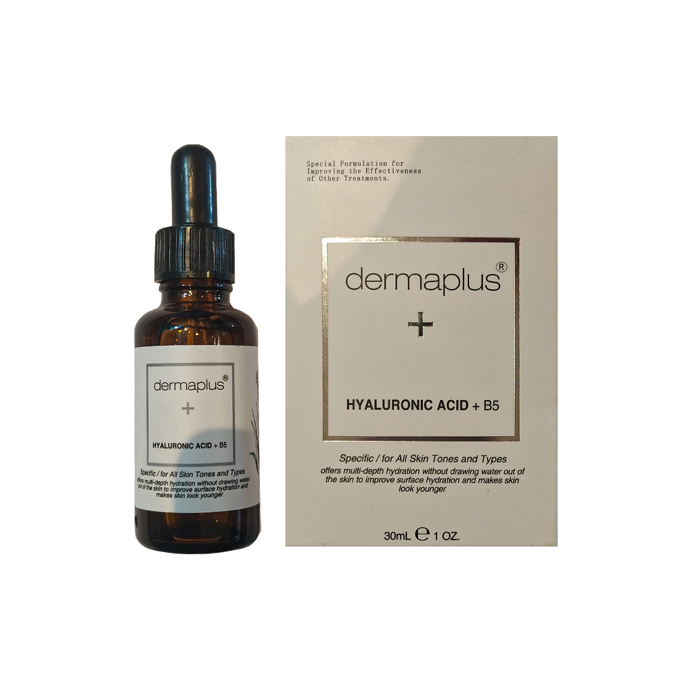 سرم پوست درما پلاس مدل z hyaluronic acid حجم 30 میلی لیتر