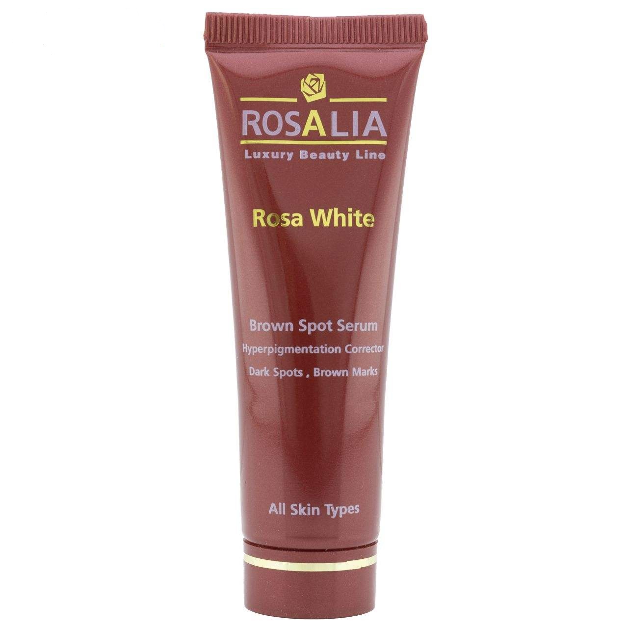 سرم پوست رزالیا مدل rosa white حجم 30 میلی لیتر مجموعه 2 عددی