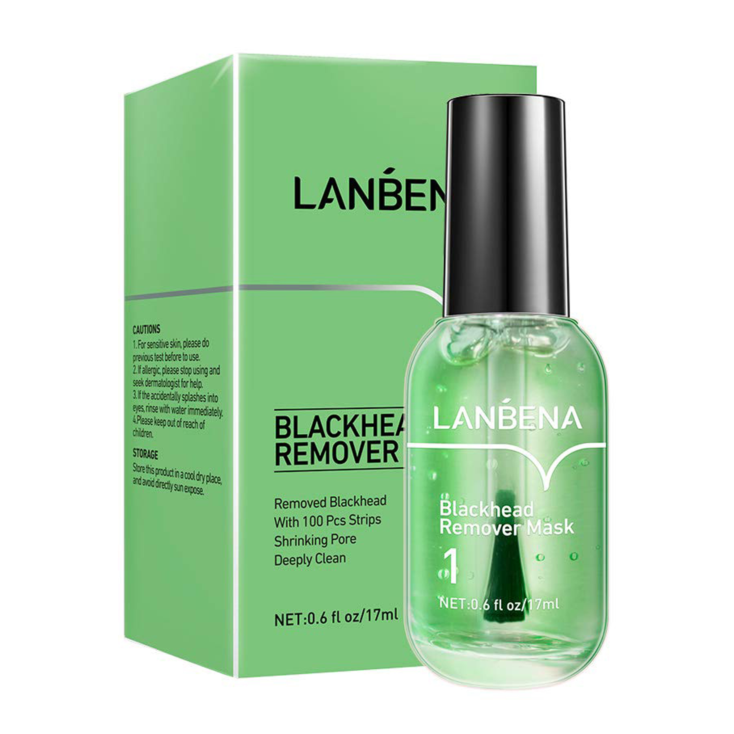 سرم پوست لنبنا مدل blackhead حجم 17 میلی لیتر