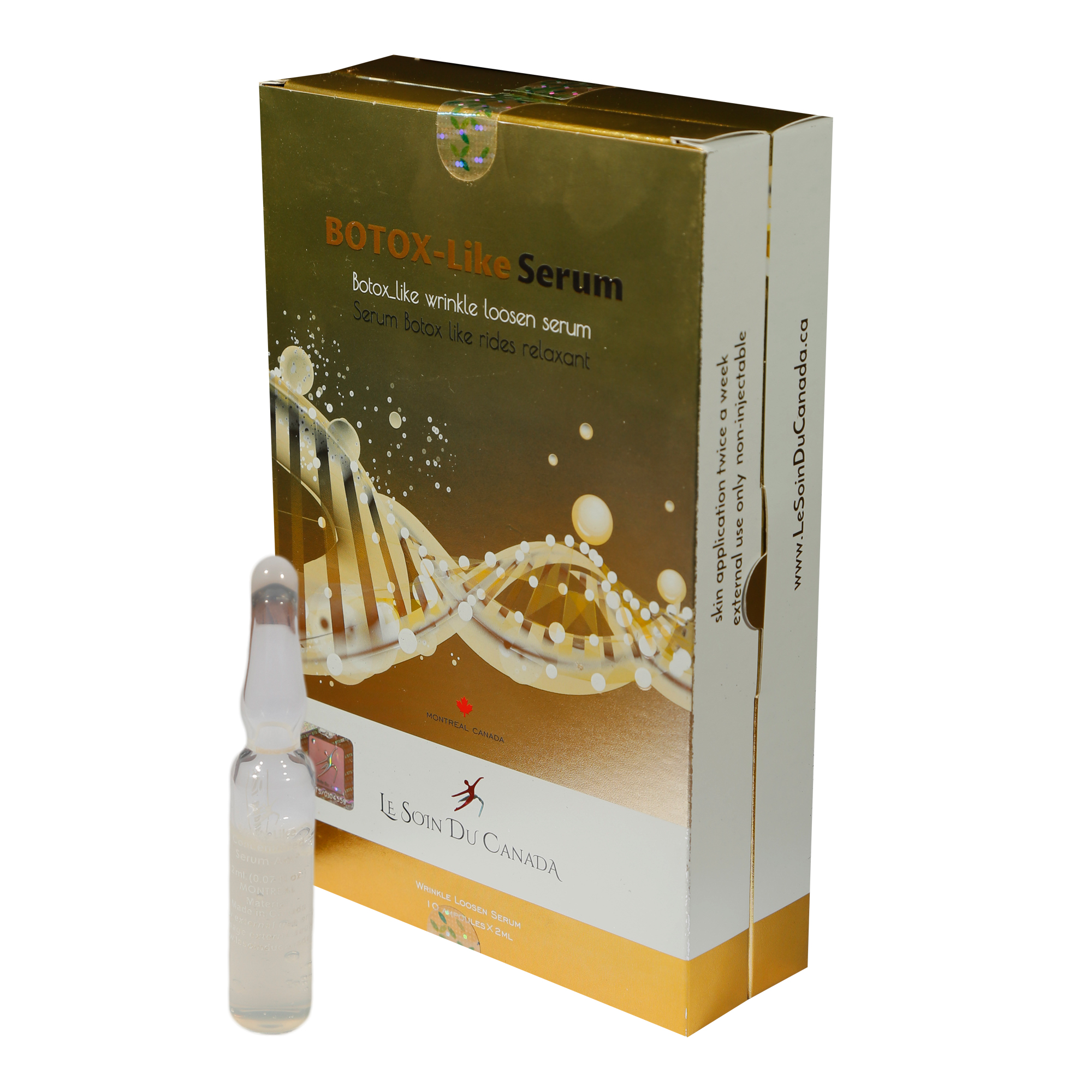 سرم پوست لوسوئن مدل botox like حجم 2 میلی لیتر بسته 10 عددی