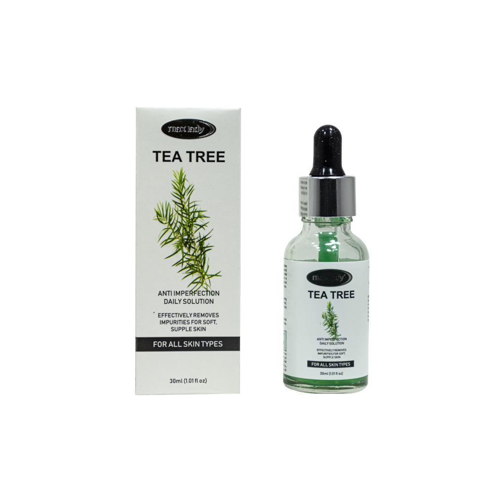 سرم پوست مکس لیدی مدل tea tree حجم 30 میلی لیتر