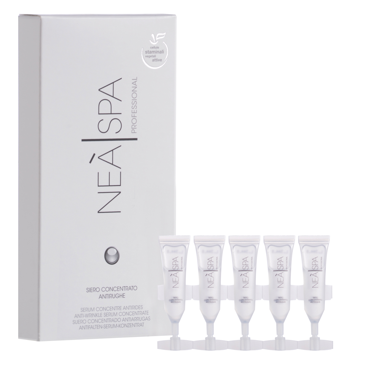 سرم پوست نئا اسپا مدل siero concentrato antirughe حجم 2.5 میلی لیتر بسته 5 عددی