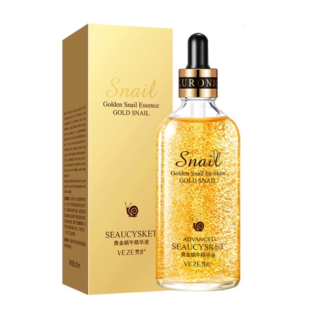 سرم پوست وزه مدل golden snail حجم 100 میلی لیتر