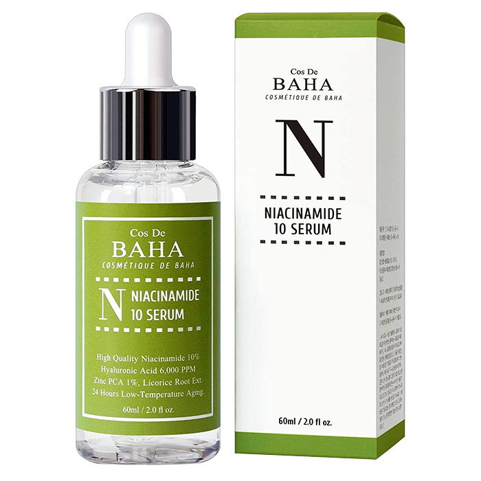 سرم پوست کاز دی باها مدل niacinamide حجم 60 میلی لیتر
