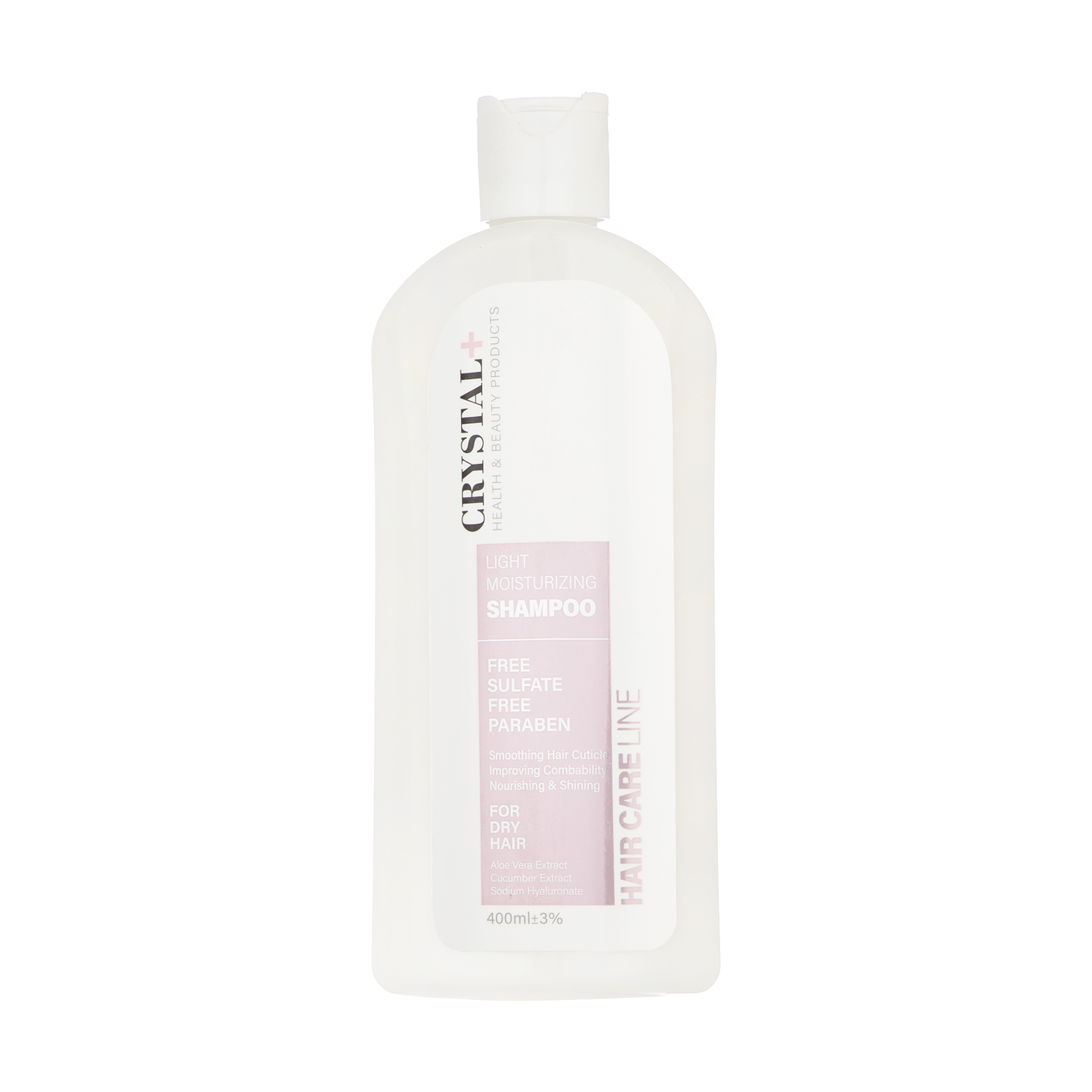 شامپو آبرسان مو کریستال مدل hair care line حجم 400 میلی لیتر