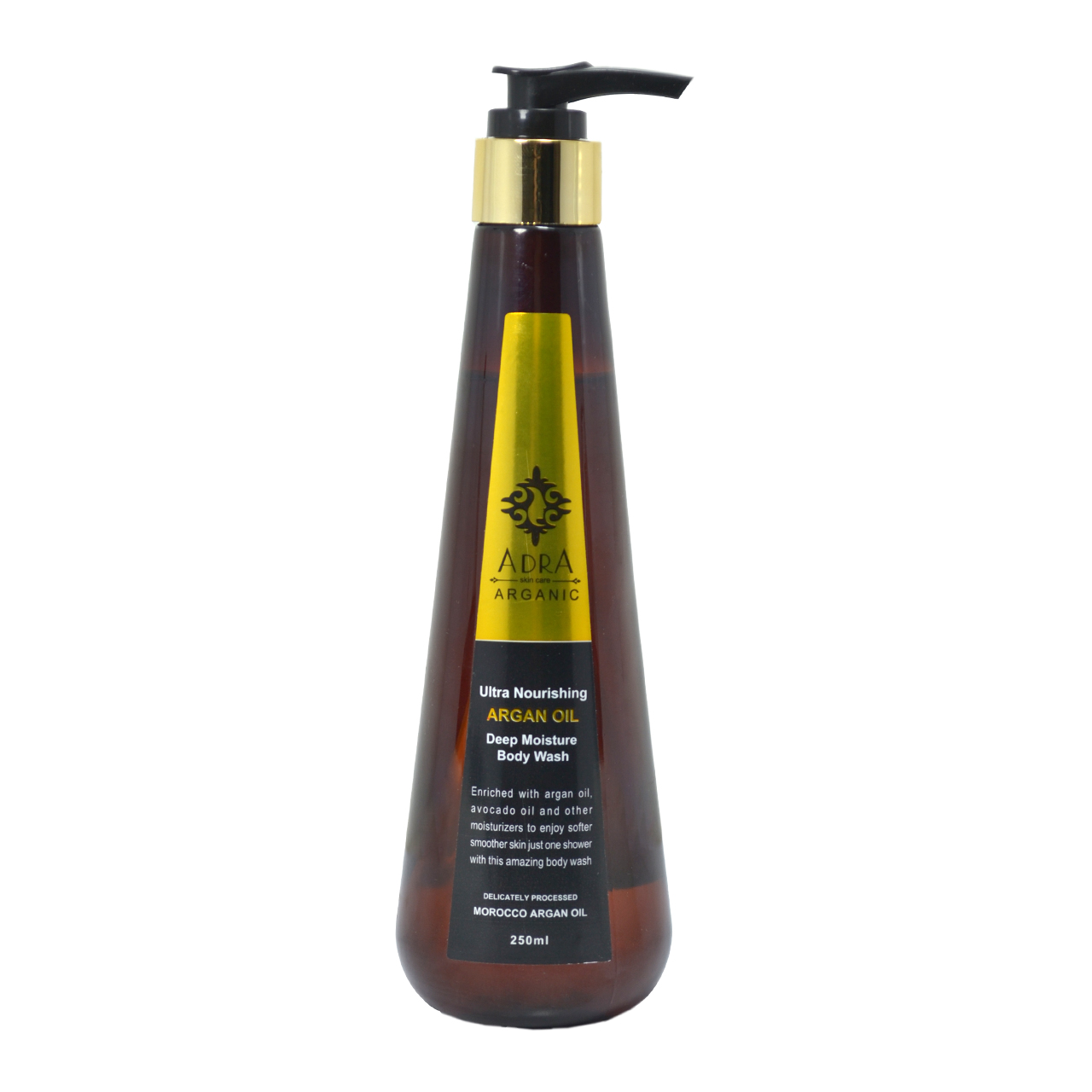 شامپو بدن آدرا مدل argan حجم 250 میلی لیتر