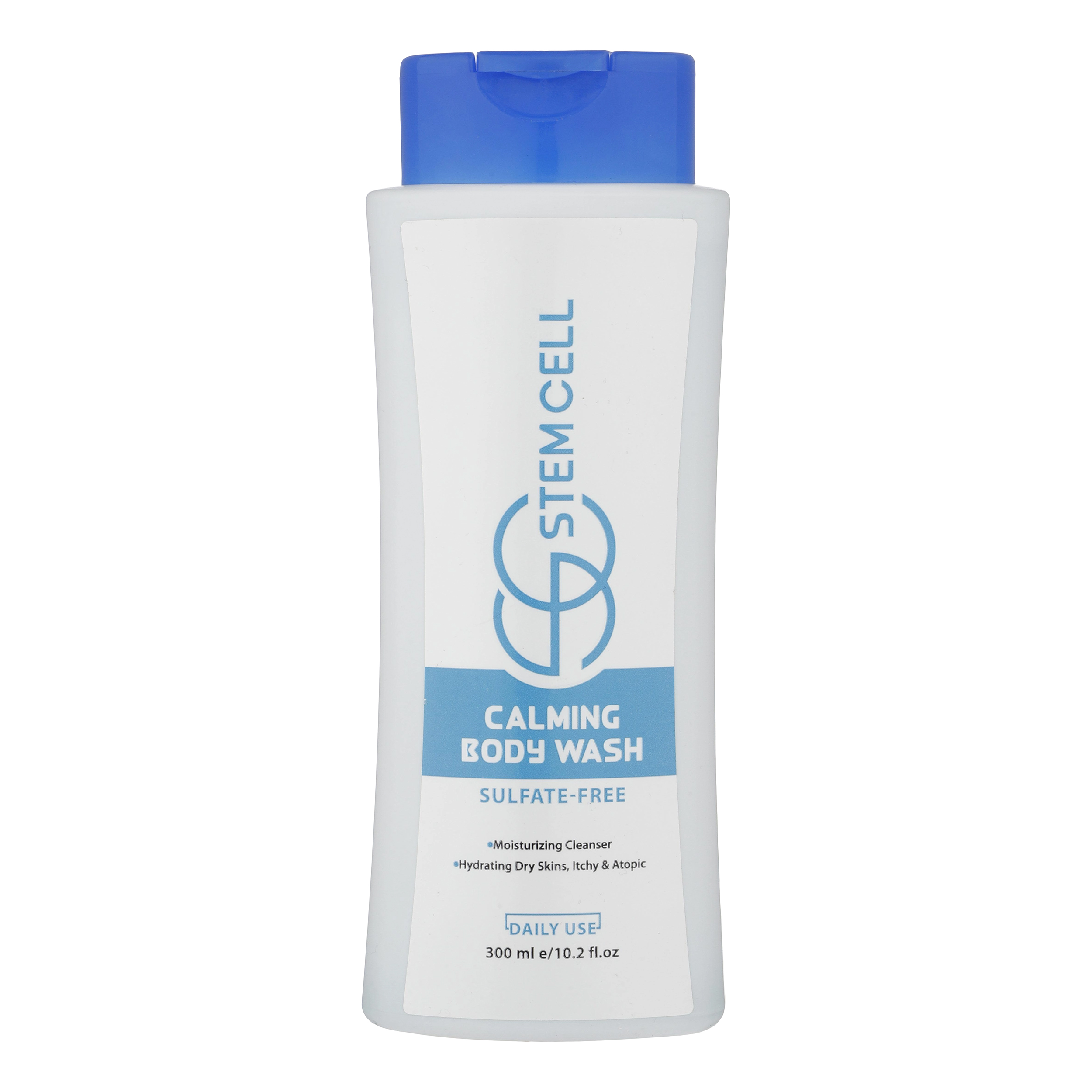شامپو بدن استم سل مدل sulfate free مناسب برای پوستهای خشک و اگزمایی و آتوپیک حجم 300 میلی لیتر
