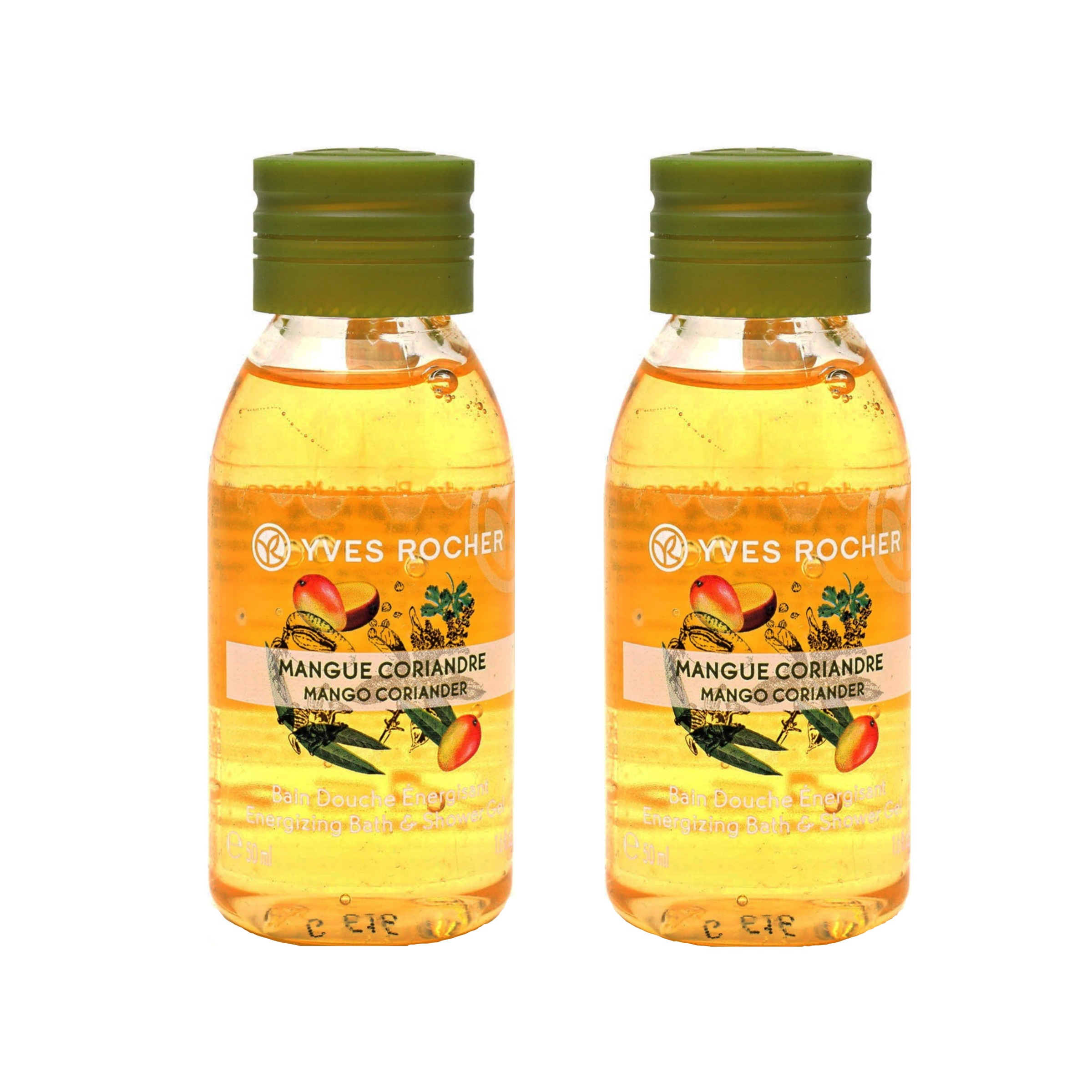 شامپو بدن ایو روشه مدل mango coriander حجم 50 میلی لیتر مجموعه 2 عددی