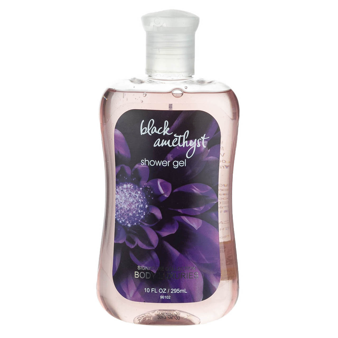 شامپو بدن بادی لاکچری مدل black amethyst حجم 295 میلی لیتر
