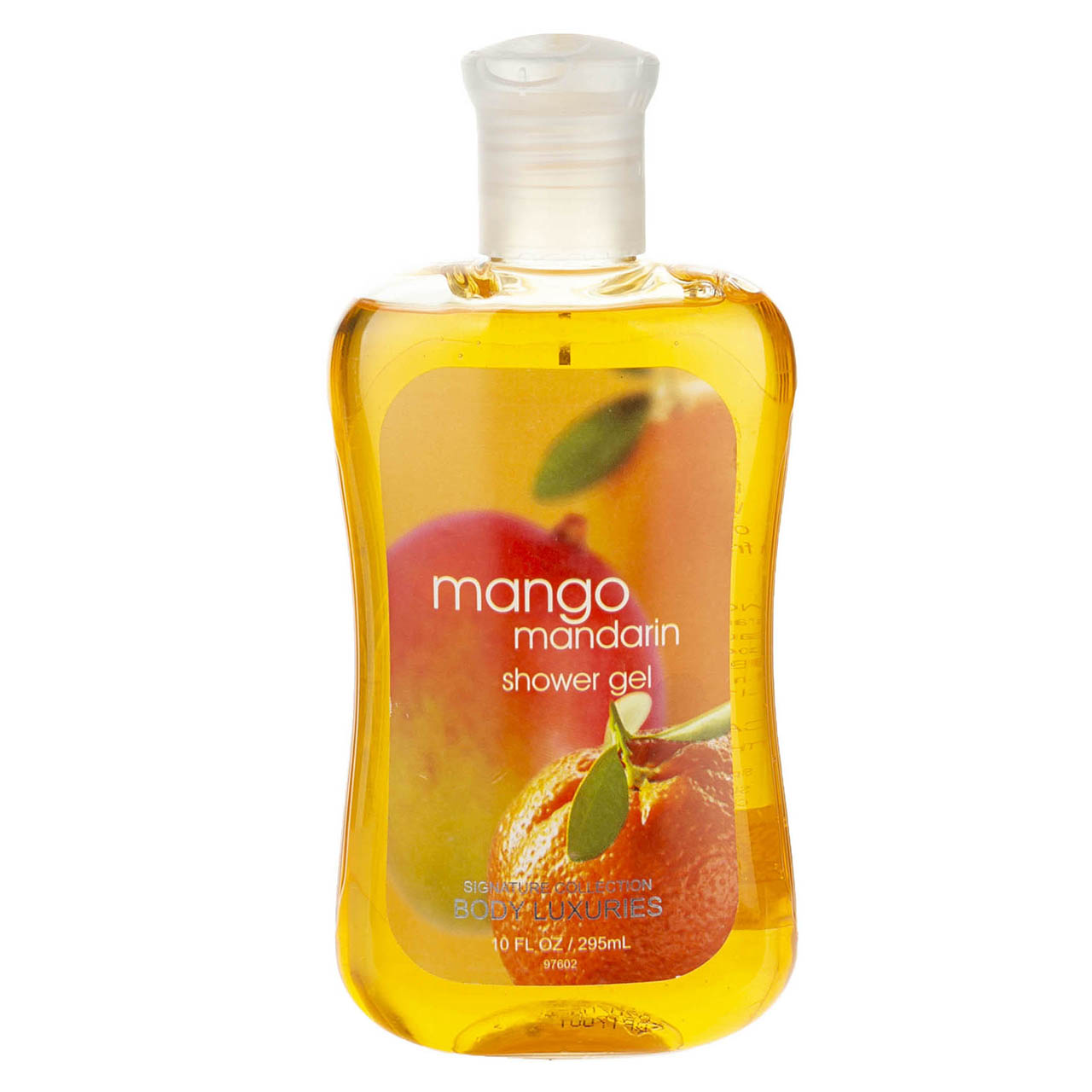 شامپو بدن بادی لاکچری مدل mango mandarin حجم 295 میلی لیتر