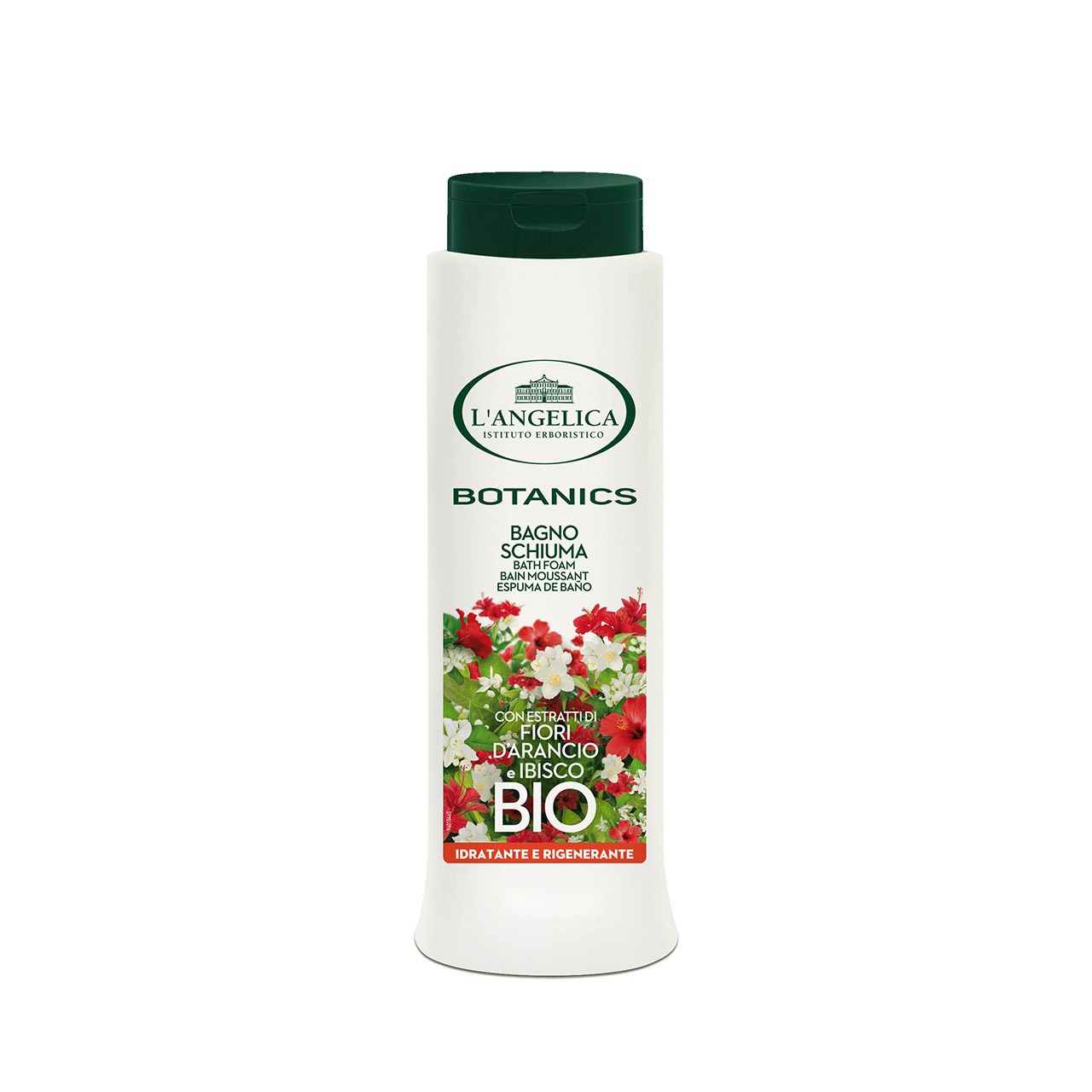 شامپو بدن حاوی مرطوب کننده لانجلیکا مدل moisturizing and regenerating حجم 250 میلی لیتر