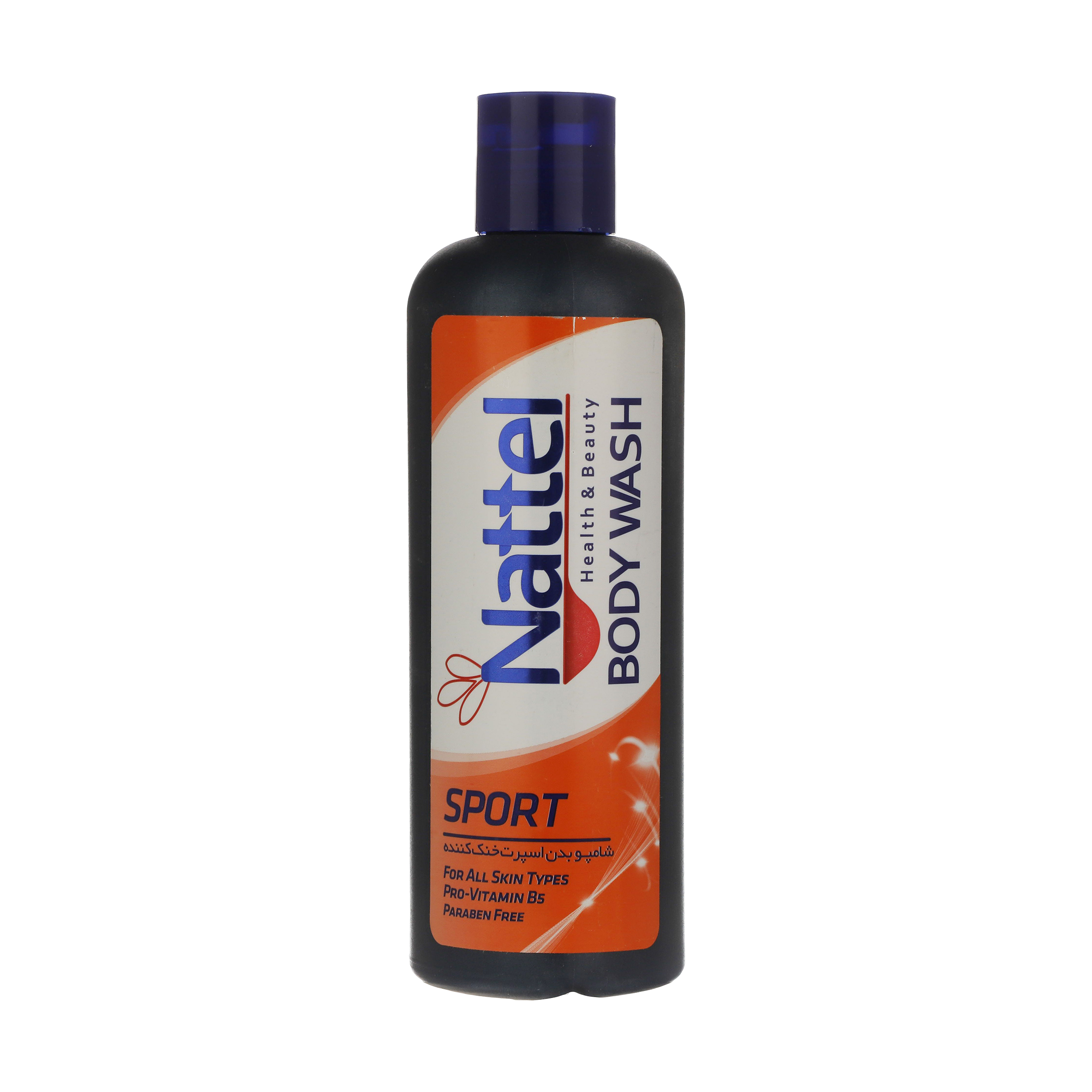 شامپو بدن خنک کننده ناتل مدل sport pro vitamin b5 مناسب برای انواع پوست وزن 400 گرم