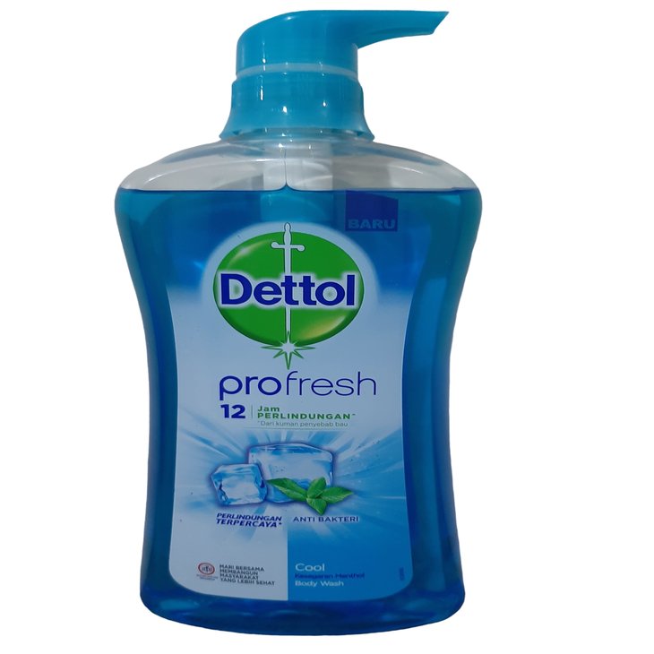 شامپو بدن دتول مدل profresh cool حجم 625 میلی لیتر