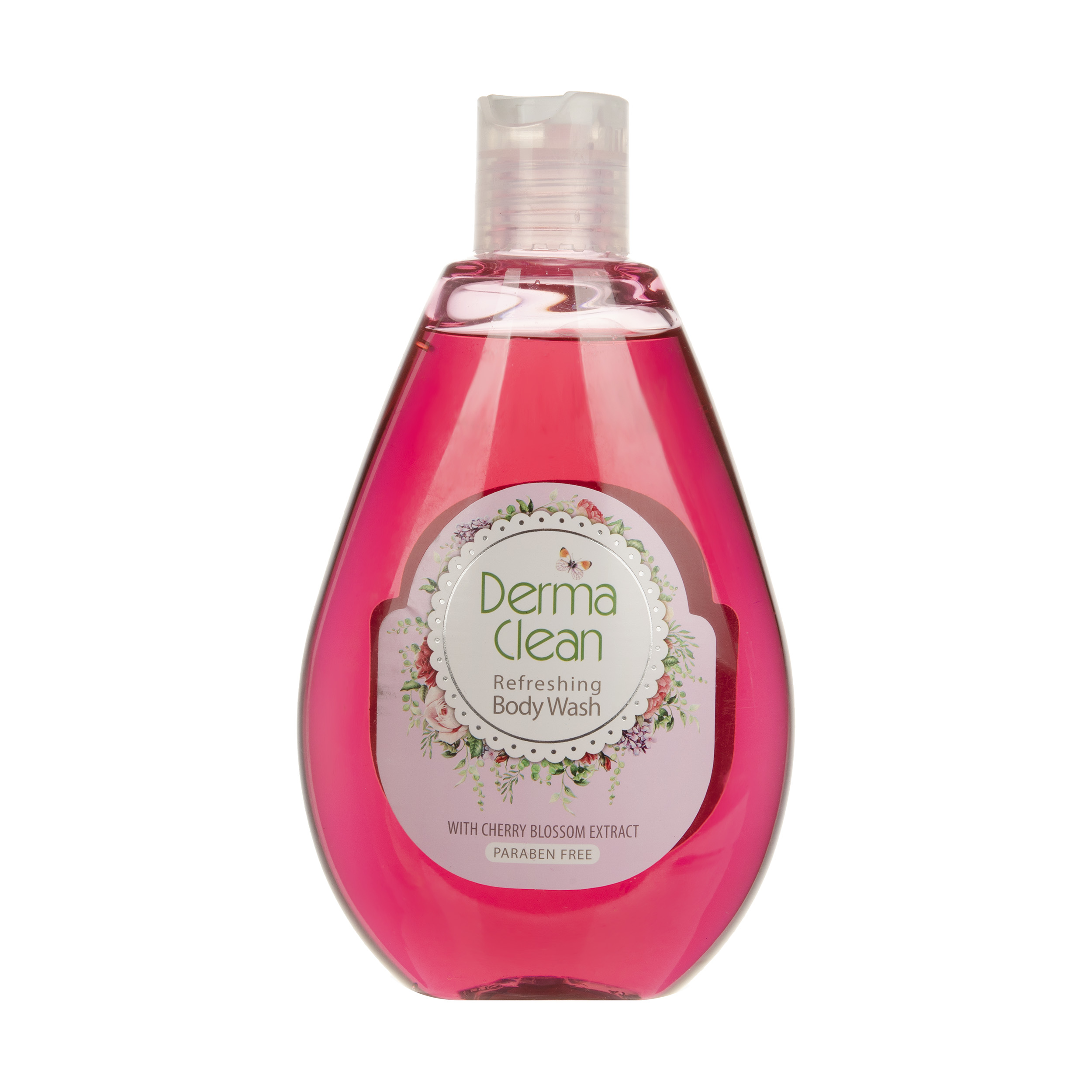 شامپو بدن درماکلین مدل cherry مقدار 300 میلی لیتر