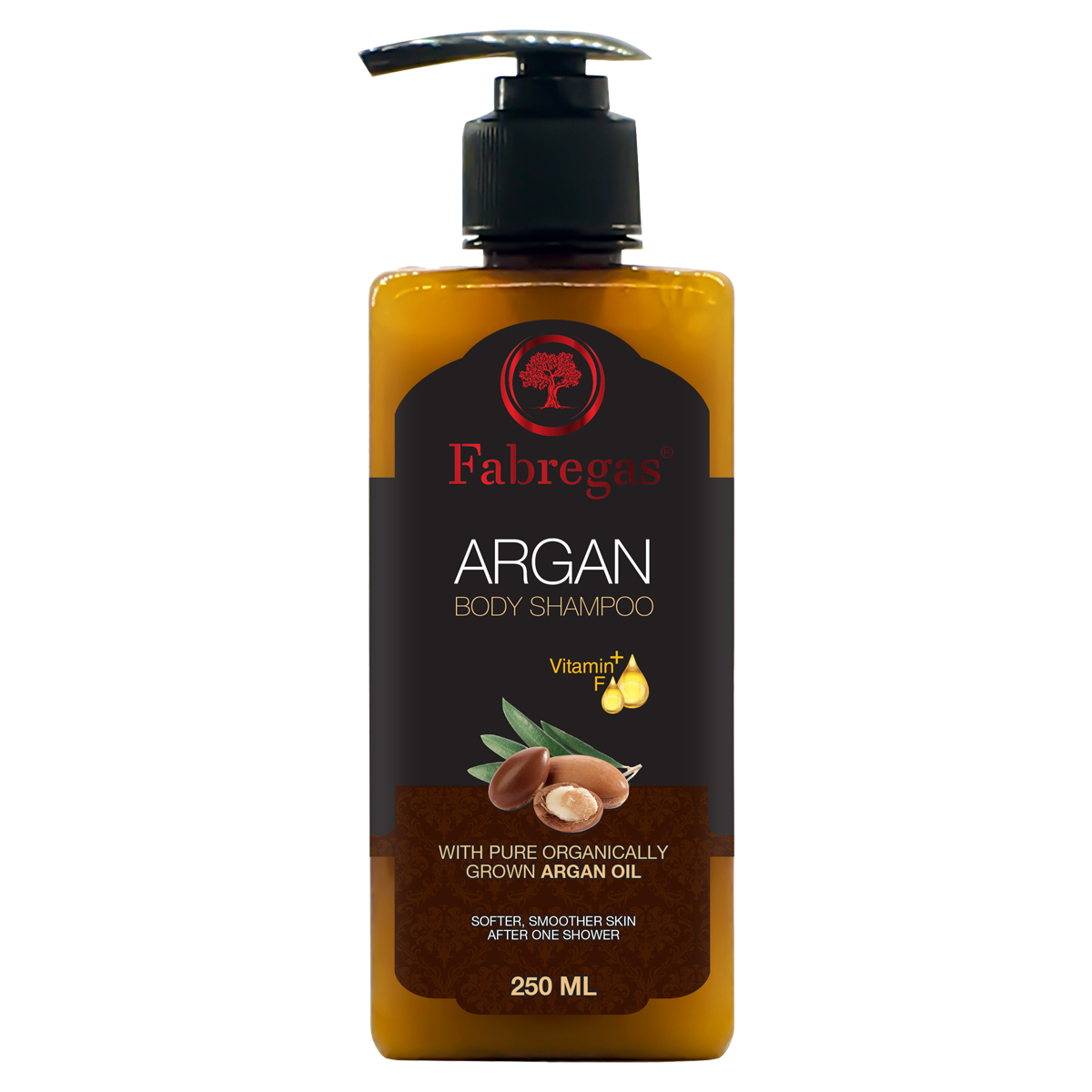 شامپو بدن فابریگاس مدل argan حجم 250 میلی لیتر