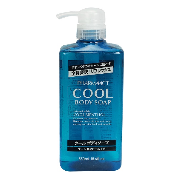 شامپو بدن فارمااکت مدل cool حجم 550 میلی لیتر