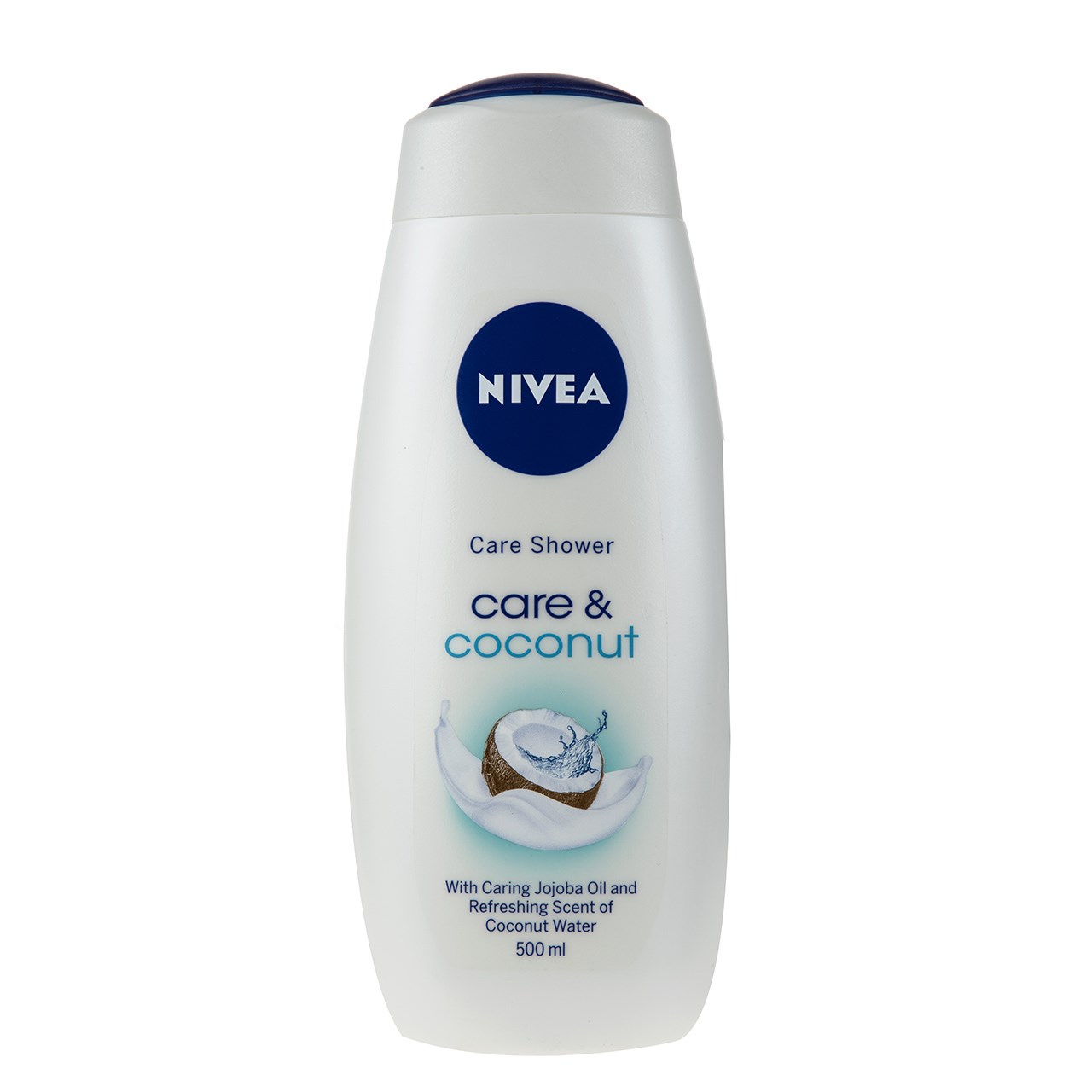 شامپو بدن نیوآ مدل care and coconut حجم 500 میلی لیتر
