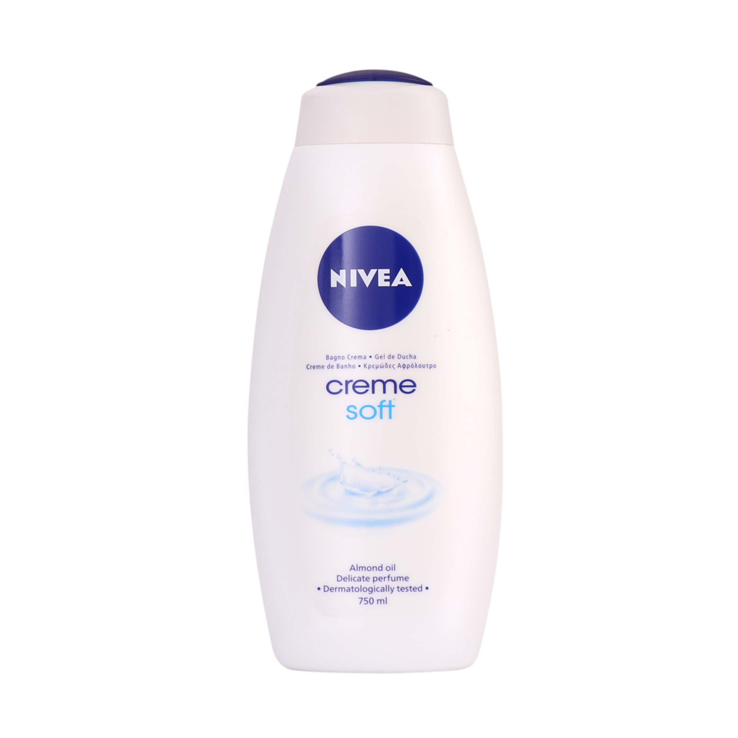 شامپو بدن نیوآ مدل creme soft حجم 750 میلی لیتر