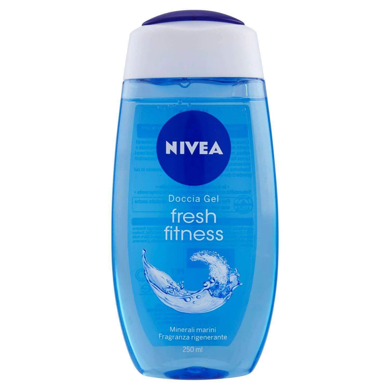 شامپو بدن نیوآ مدل fresh fitness حجم 250 میلی لیتر