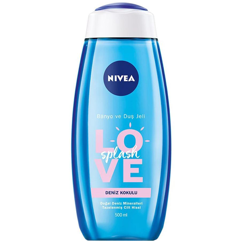 شامپو بدن نیوآ مدل love splash حجم 500 میلی لیتر