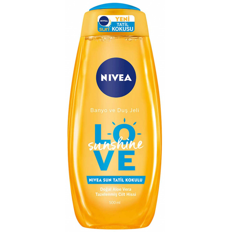 شامپو بدن نیوآ مدل love sunshine حجم 500 میلی لیتر
