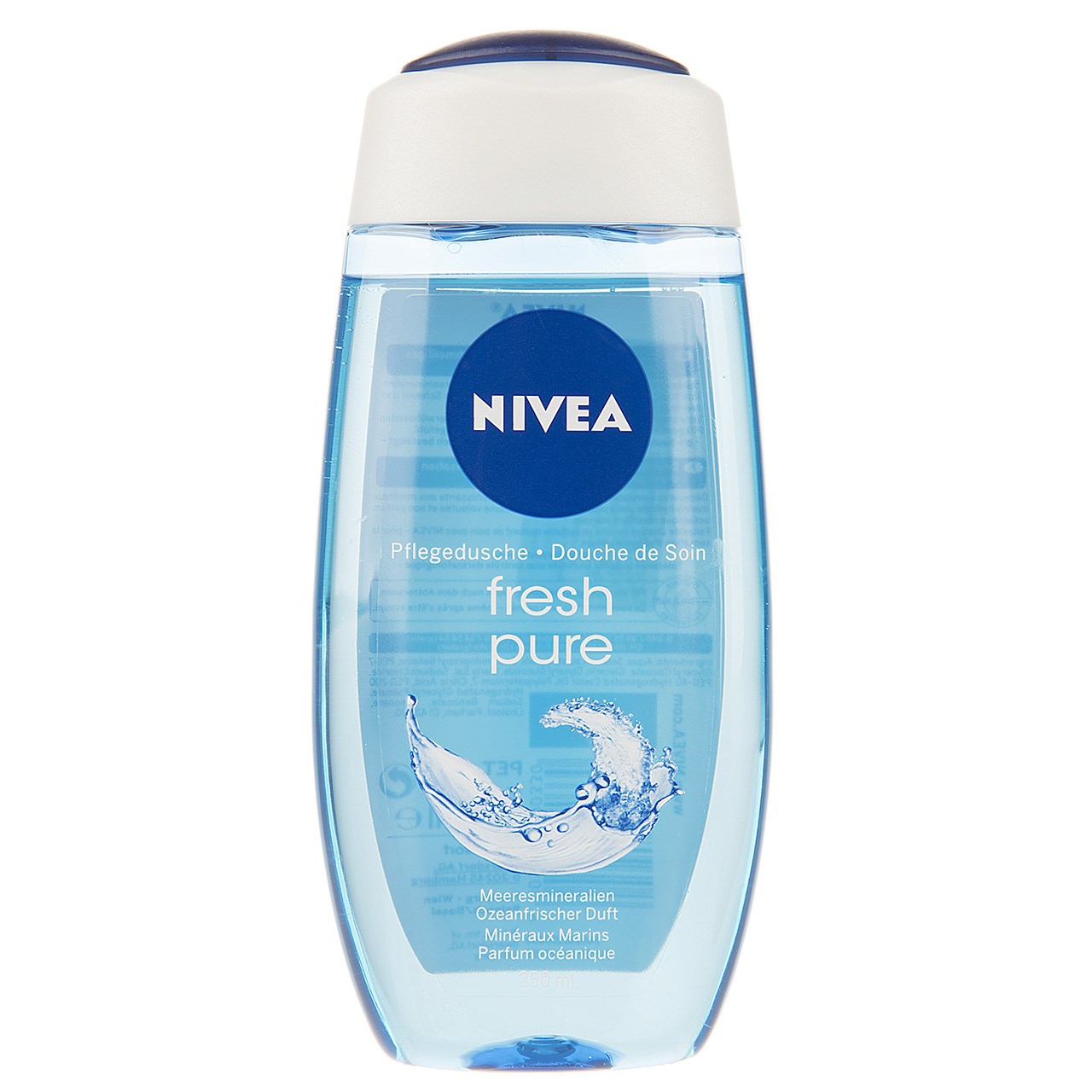 شامپو بدن نیوآ مدل pure fresh حجم 250 میلی لیتر