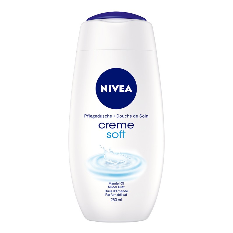 شامپو بدن نیوآ مدل soft creme حجم 250 میلی لیتر