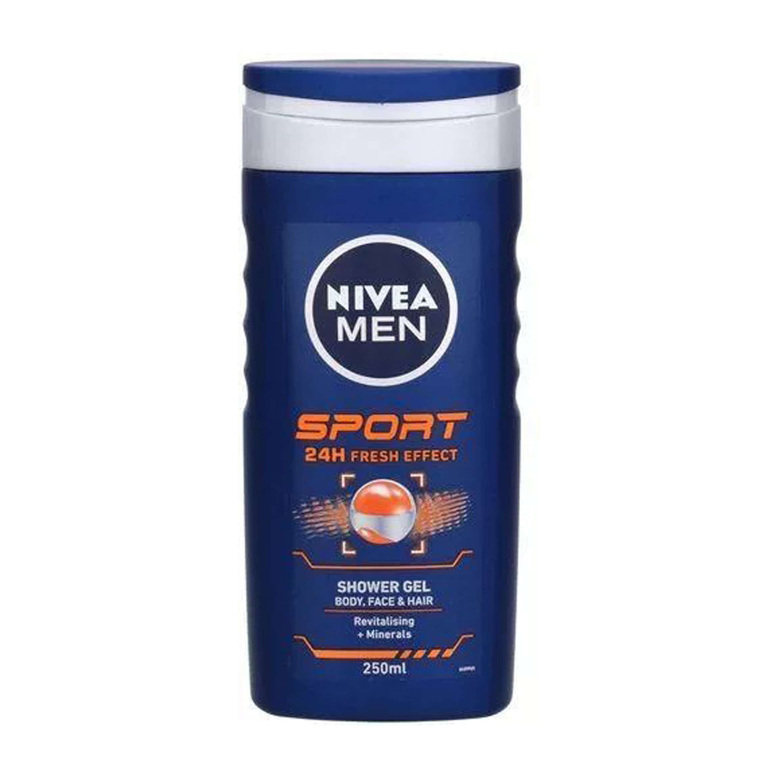 شامپو بدن نیوآ مدل sport 24 h fresh effect حجم 250 میلی لیتر