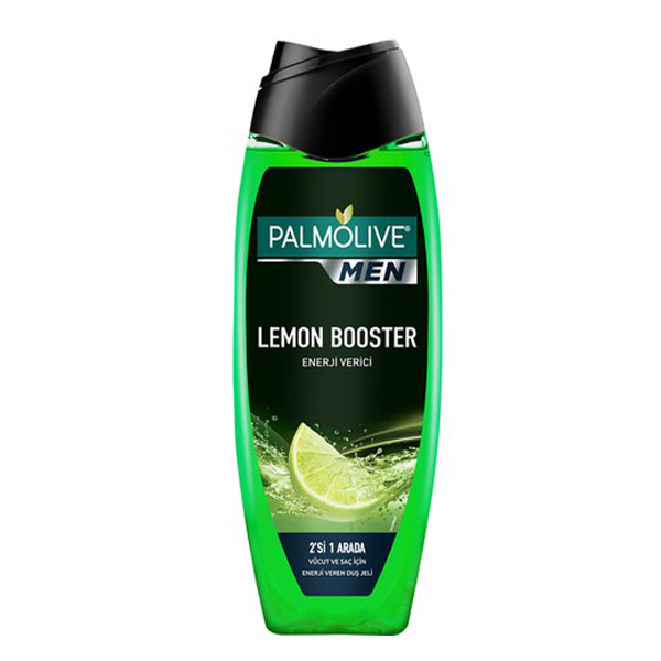 شامپو بدن و مو پالمولیو مدل lemon booster حجم ۵۰۰ میلی لیتر