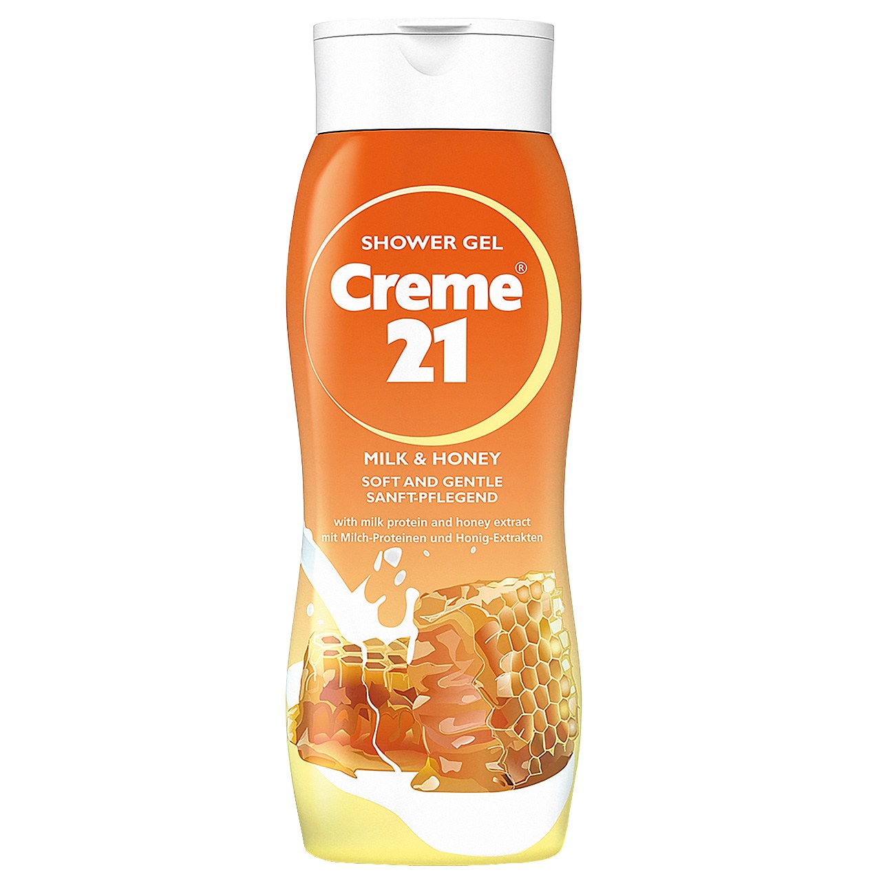 شامپو بدن کرم 21 مدل milk and honey حجم 250 میلی لیتر