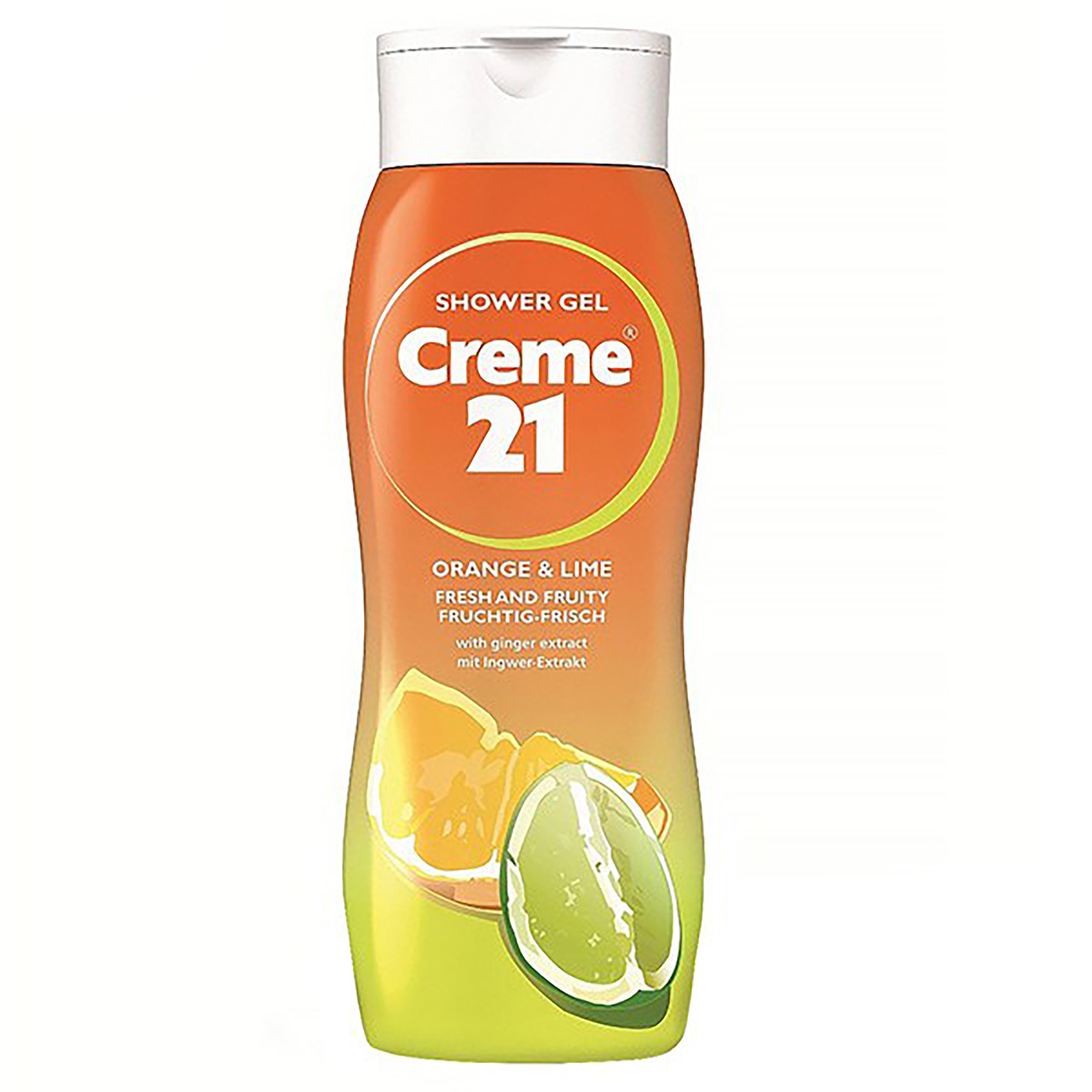 شامپو بدن کرم 21 مدل orange and lime حجم 250 میلی لیتر