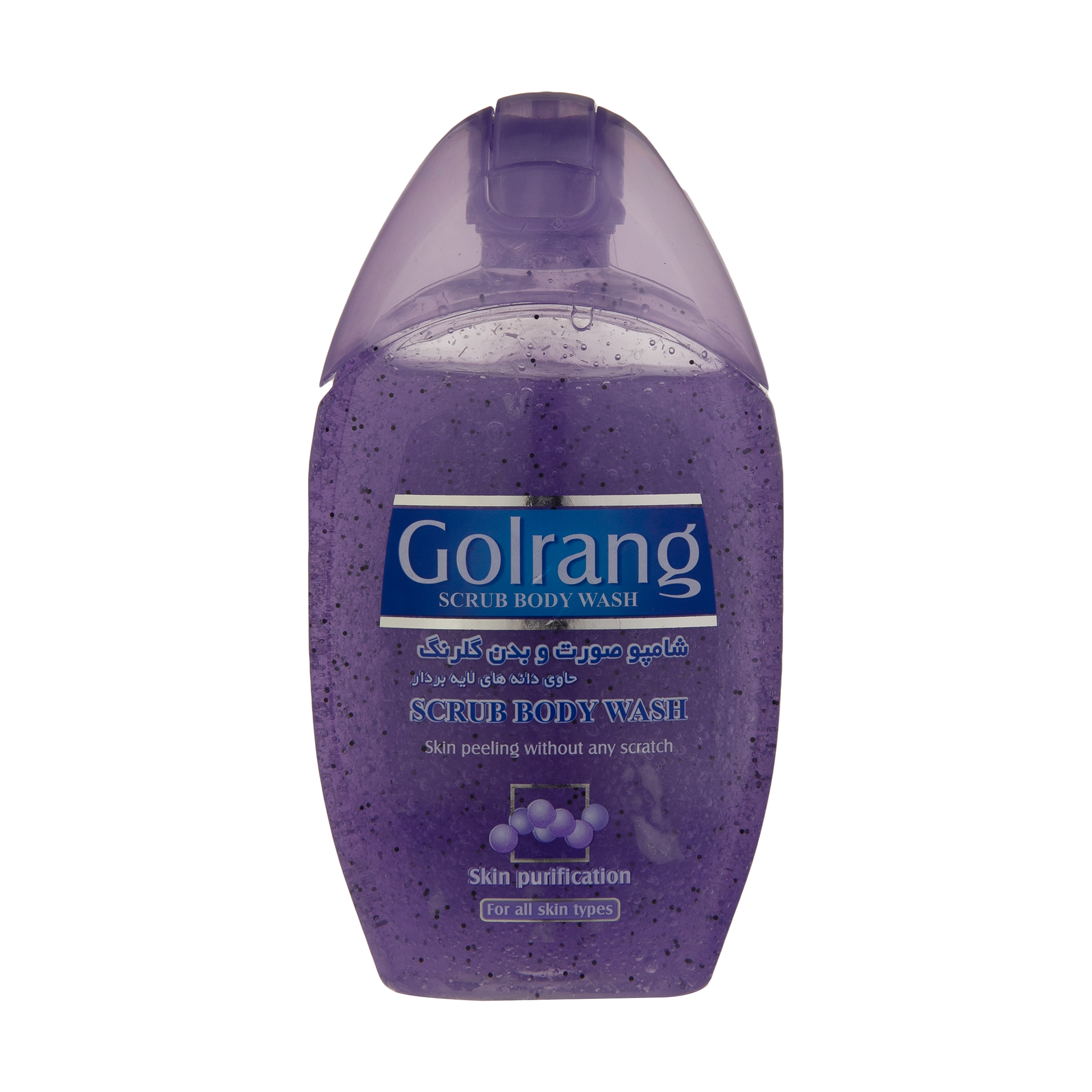 شامپو بدن گلرنگ مدل scrub purple مقدار 280 گرم