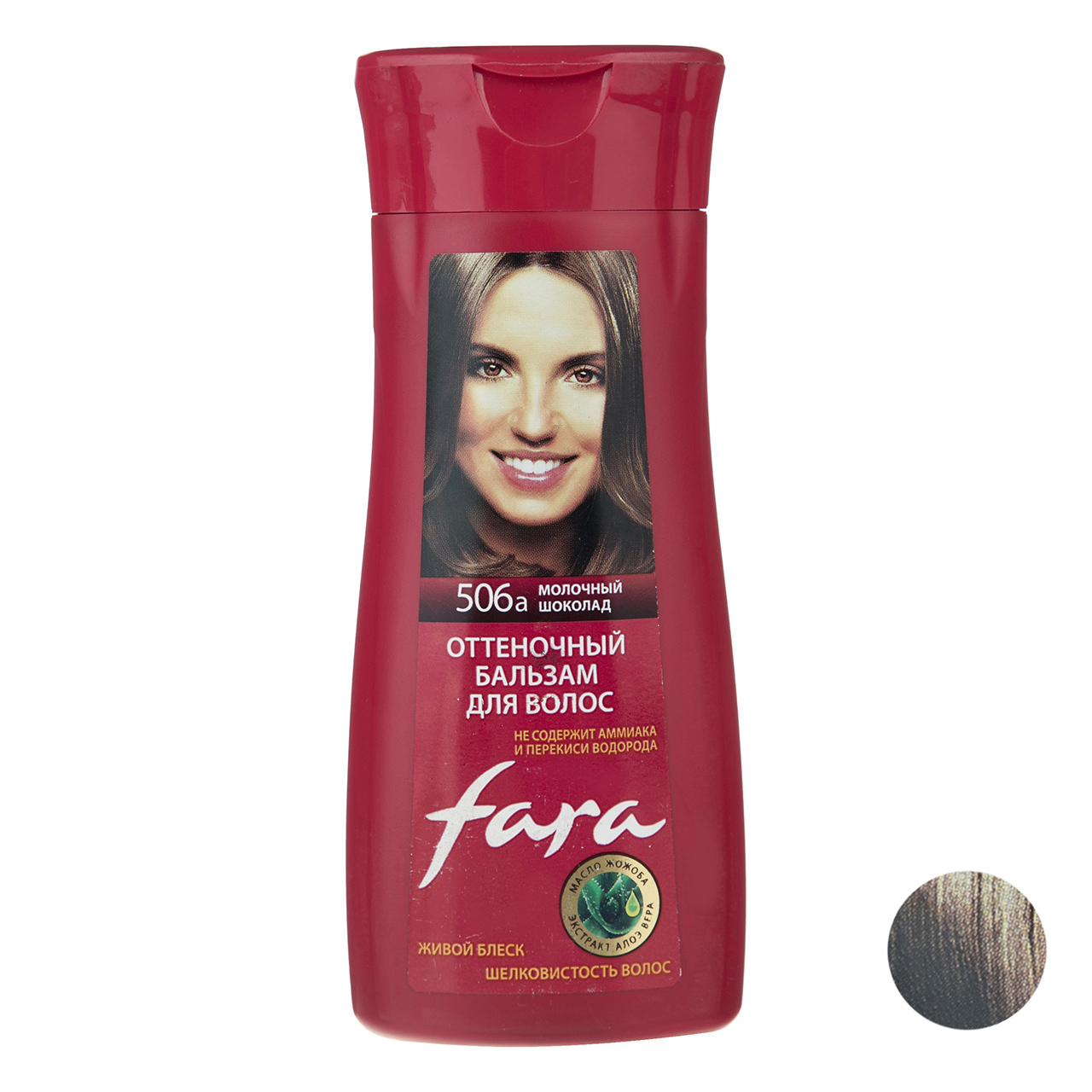 شامپو رنگ فارا مدل milk chocolate شماره 506a حجم 135 میلی لیتر