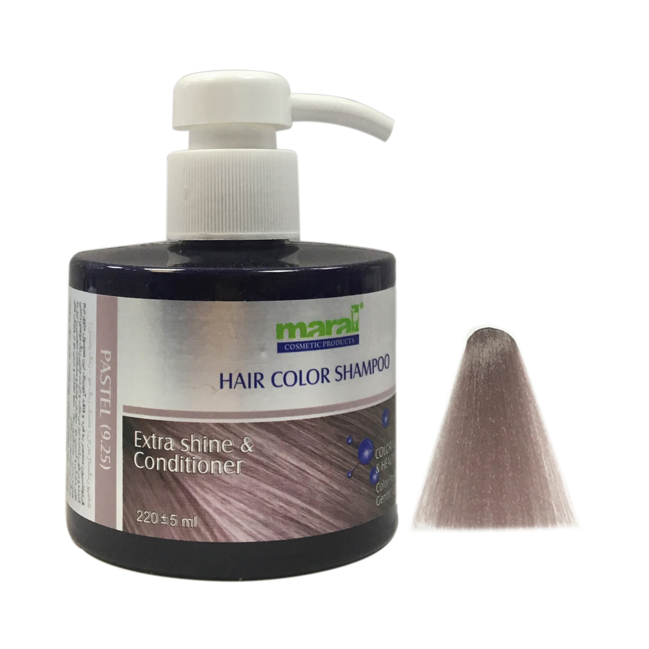شامپو رنگساژ مارال مدل pastel شماره 9.25 حجم 220 میلی لیتر