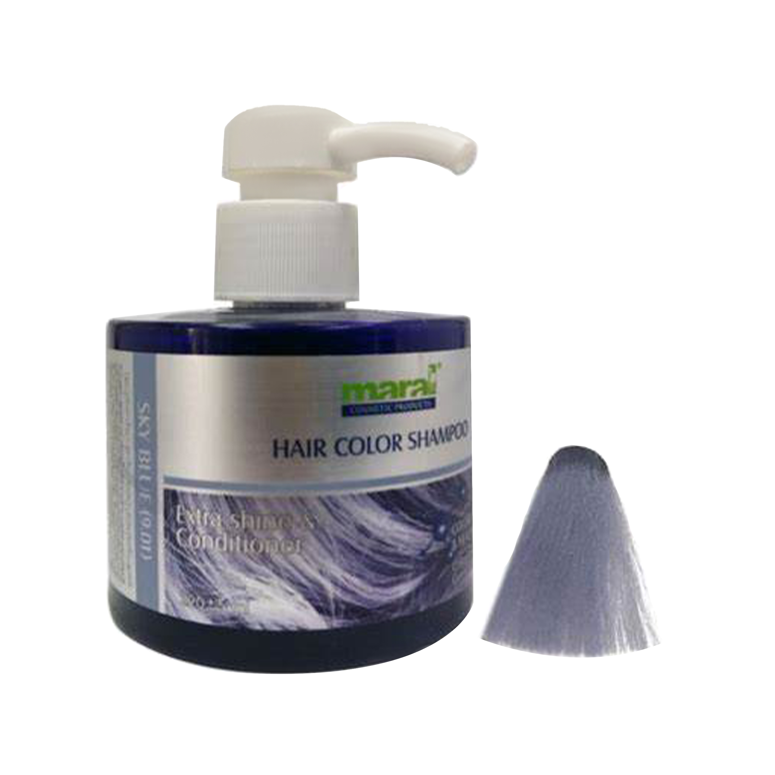 شامپو رنگساژ مارال مدل sky blue شماره 9.01 حجم 220 میلی لیتر رنگ آبی آسمانی