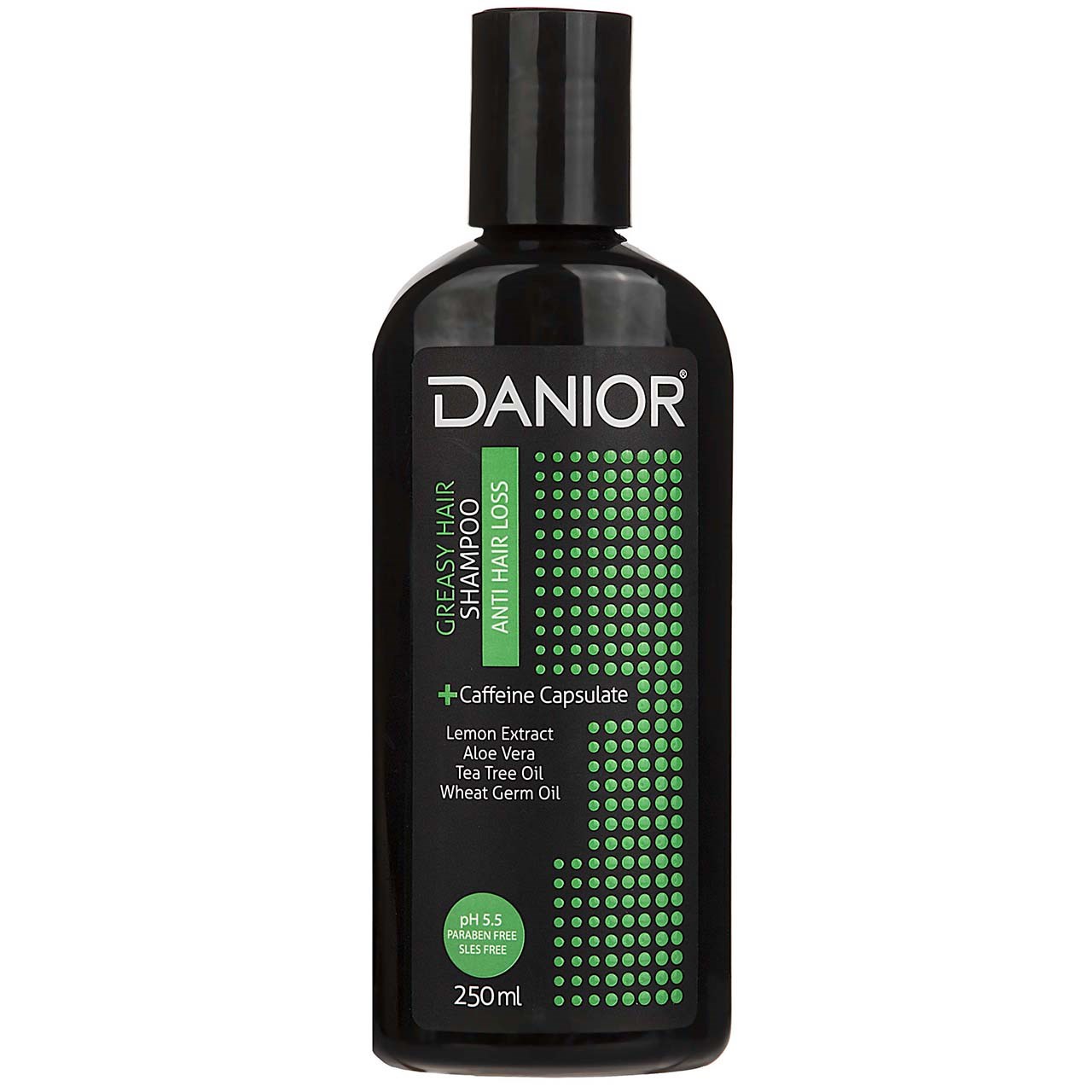 شامپو ضدریزش موی دانیور مدل greasy hair حجم 250 میلی لیتر