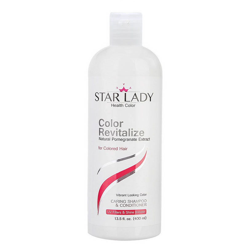 شامپو مو استارلیدی مدل color revitalize حجم 400 میلی لیتر
