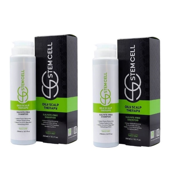 شامپو مو استم سل مدل scalp therapy حجم 250 میلی لیتر بسته 2 عددی