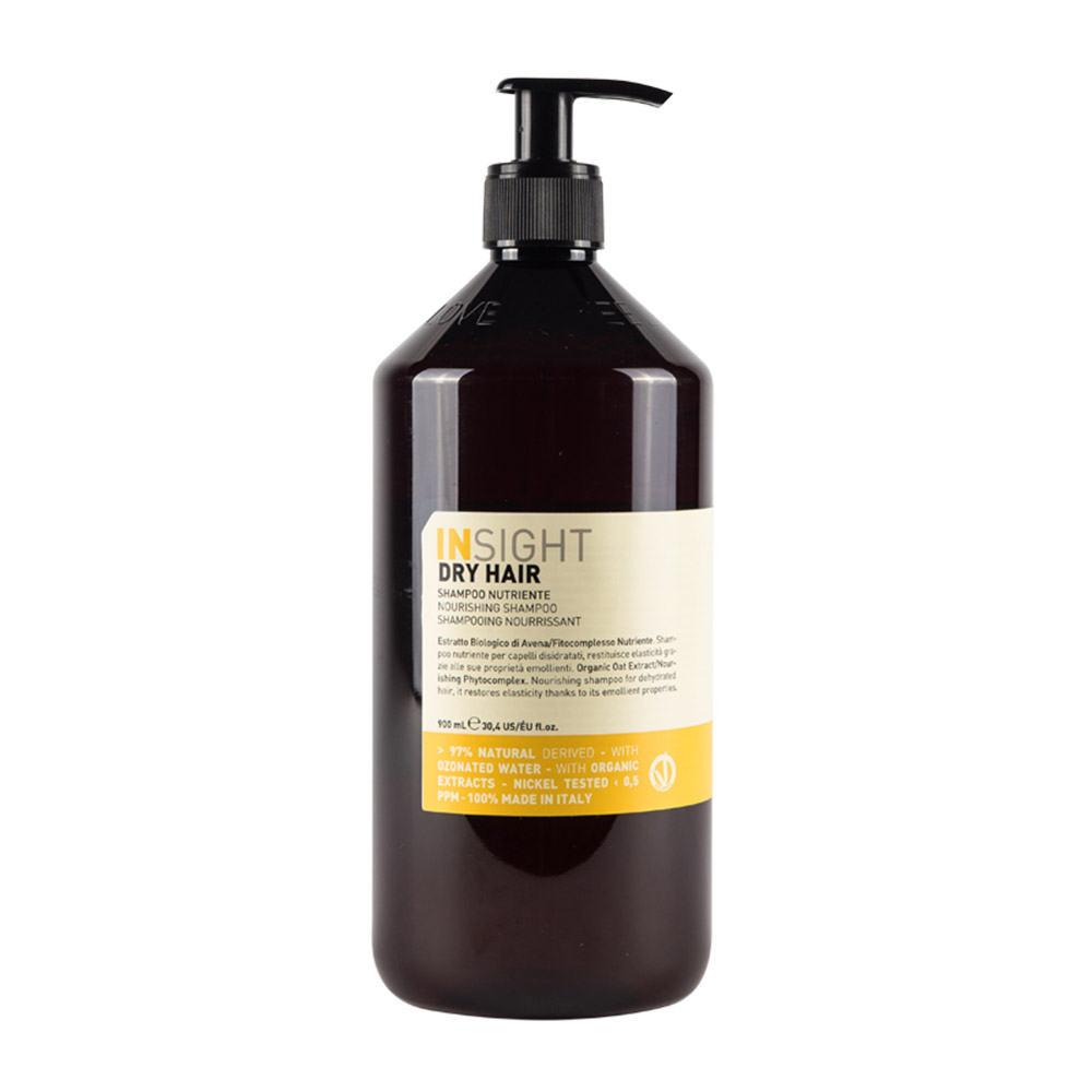 شامپو مو اینسایت مدل dry hair حجم 900 میلی لیتر