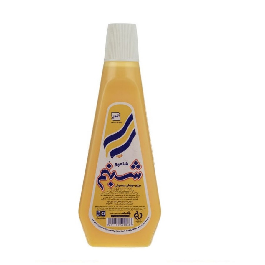 شامپو مو شبنم مدل sml وزن 220 گرم بسته 5 عددی