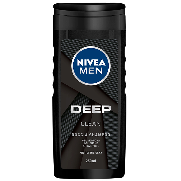 شامپو مو و بدن نیوآ مدل deep clean حجم 250 میلی لیتر